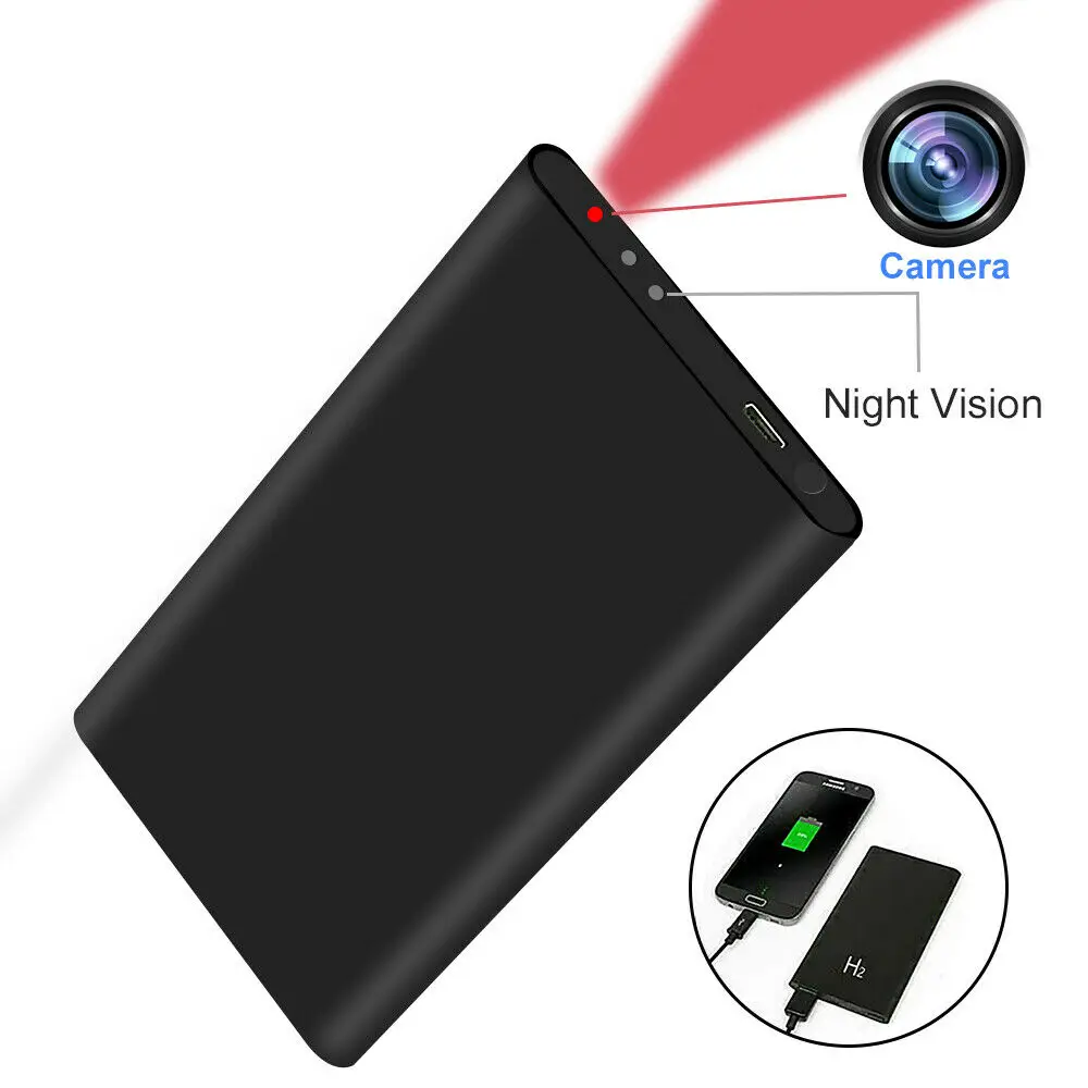 

Power Bank Mini Camera 1080P HD Portable Mini Camera 5000mAh Poverbank Camera Nanny Cam Motion Detection Recorder Home Security