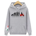 2020 мотоциклетные Vespa VESPOLUTION с изображением процесса эволюции и мотокросса мужские толстовки женские толстовки с капюшоном Повседневная куртка PX 125 уличная одежда