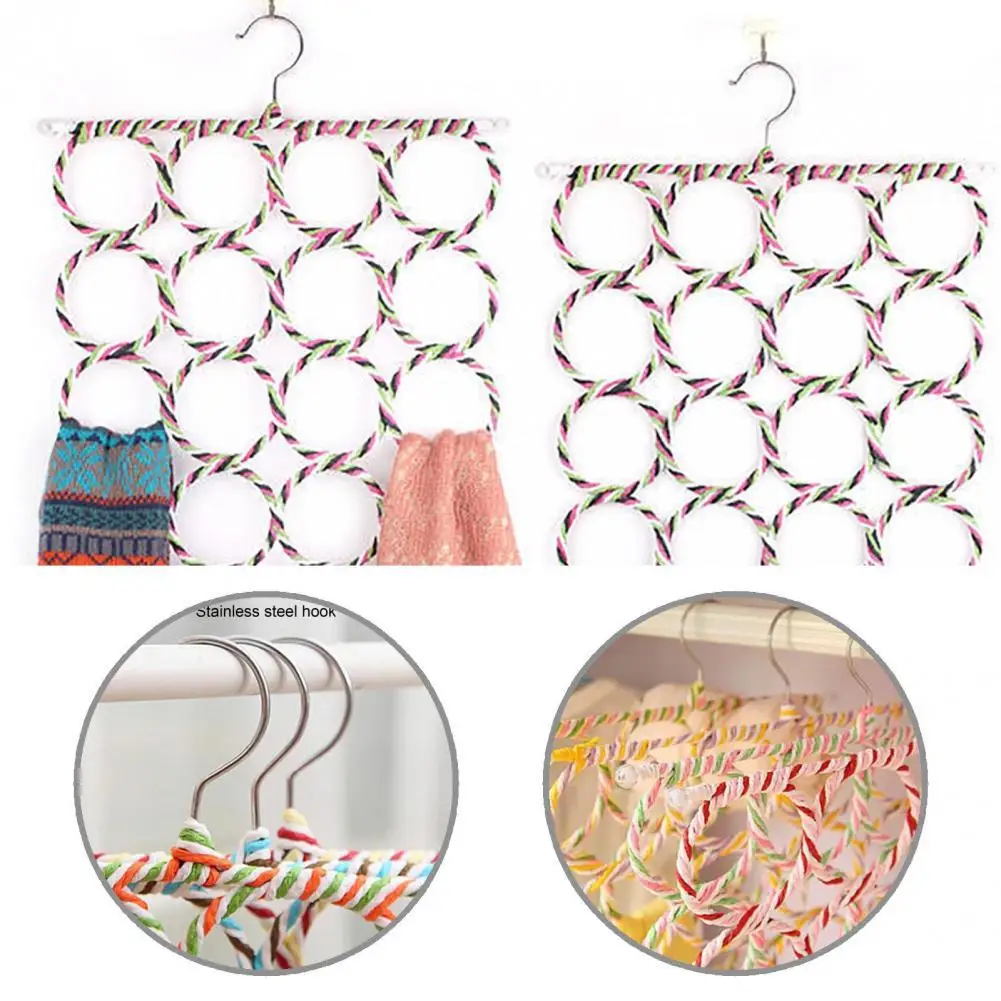 

Chic Practical Sundries Jewelry Hanging Rack Eco-Friendly Display Rack Wrinkle Resistant for Cloakroom