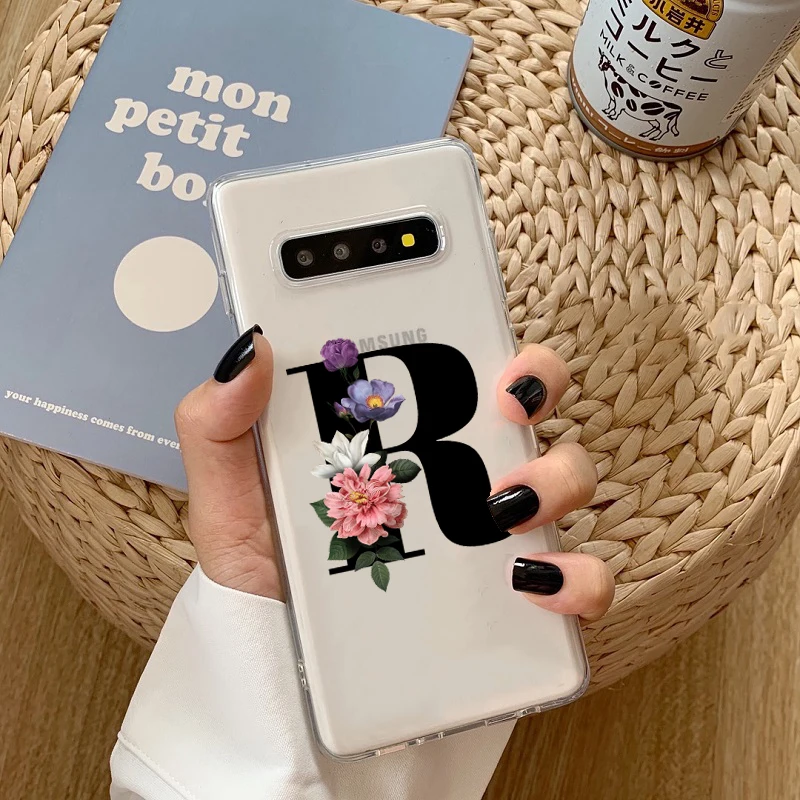 Мягкий чехол из ТПУ с именем на заказ для Samsung Galaxy S8 S9 S10PLUS S20 S20ULTRA S6 S7 | Мобильные