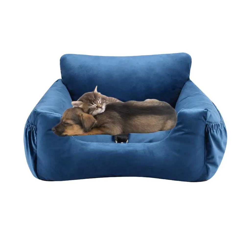 

Переноска для домашних животных, подставка под сиденье автомобиля с безопасной веревкой, сумка для кошек и щенков, безопасная переноска для...