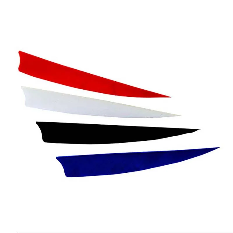 4 цвета стрельба из лука турецкое перо дюйма охотничьи лопасти-стрелки Флетчинг