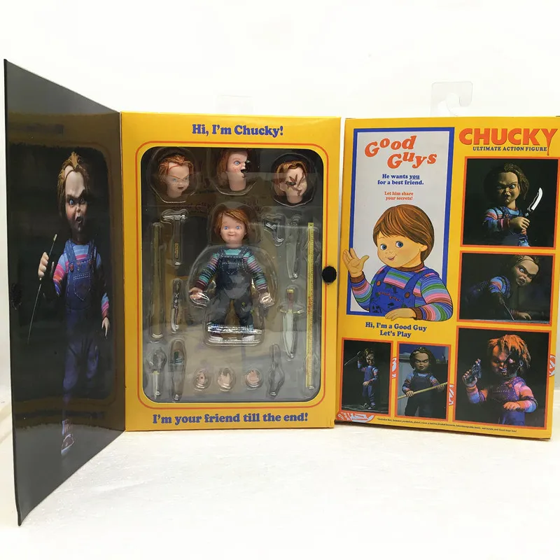 10 см NECA Чаки ultimate собирать все хорошие парни аксессуары экшн-фигурки модели