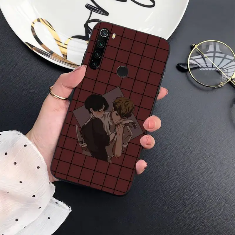 

Fiction Killing Stalking grid Phone Case For Xiaomi Redmi 7 8 9t a3Pro 9se k20 mi8 max3 lite 9 note 9s 10 pro