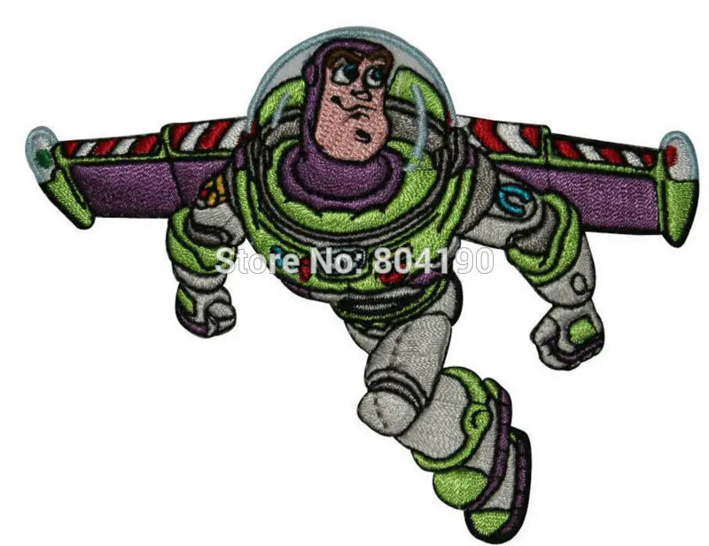 10 шт./лот buzzy Зажигалка значок аниме нашивки для одежды вышитые Лоскутные рюкзаки