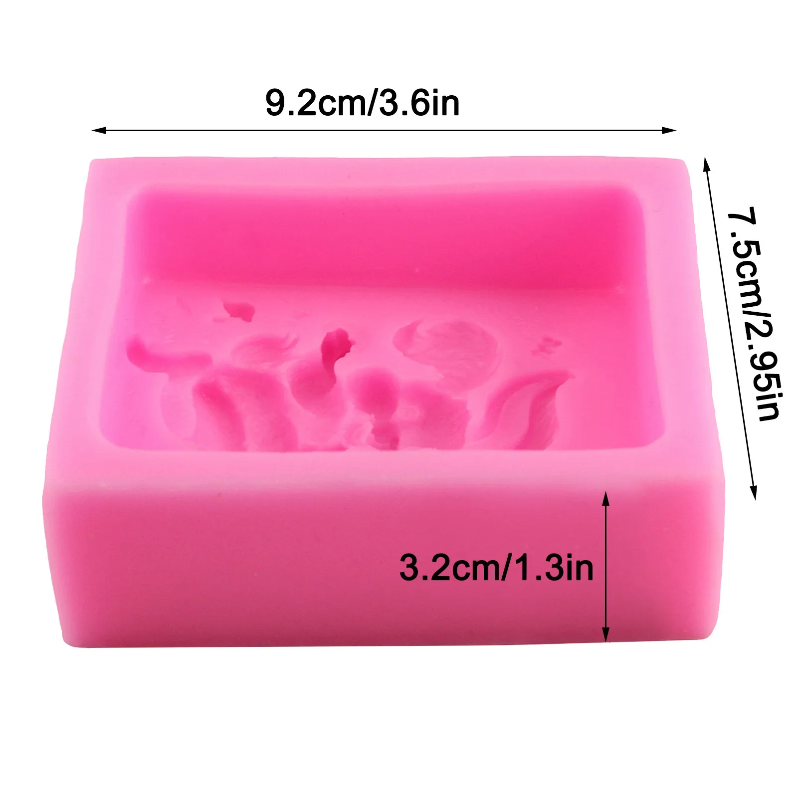 

Easter Bakeware Bunny Silicone Mould Eggs Cake Soap Chocolate Mold Baking Ice Tray Mould DIY Family Kids Handmade Cake Decor