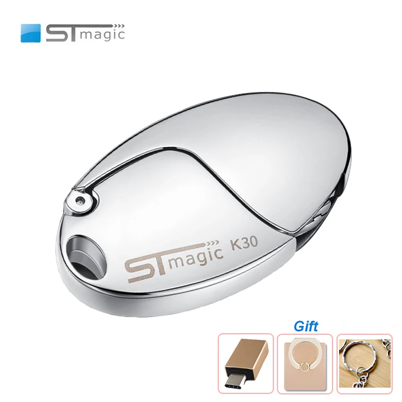 

STmagic USB 3.0 Flash Disk 32GB 64GB 128GB Dinosaur Egg style creative usb flash drives Magnetic bracelet pendrive memory stick