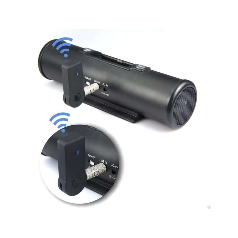 3,5 мм Jack Bluetooth-совместимый 4.1 автомобильный приемник беспроводного адаптера передатчика Handsfree телефонный звонок AUX музыка для on.