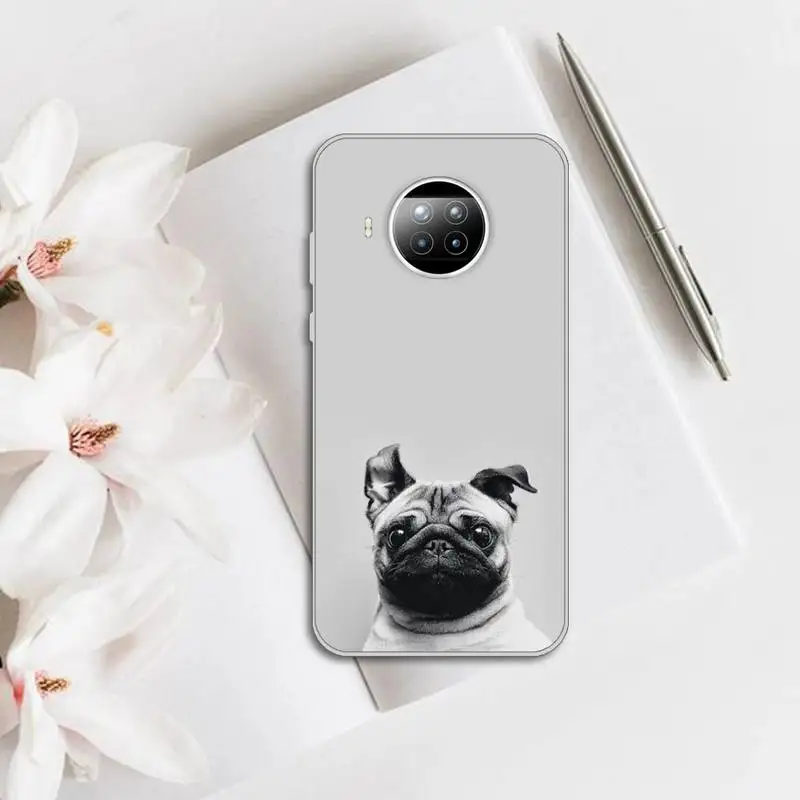 

Bulldog cute animal cute pet Phone Case Transparent for Xiaomi mi note 10 8 9 t HUAWEI p30 40 11 Samsung S 8 9 10 20 pro lite