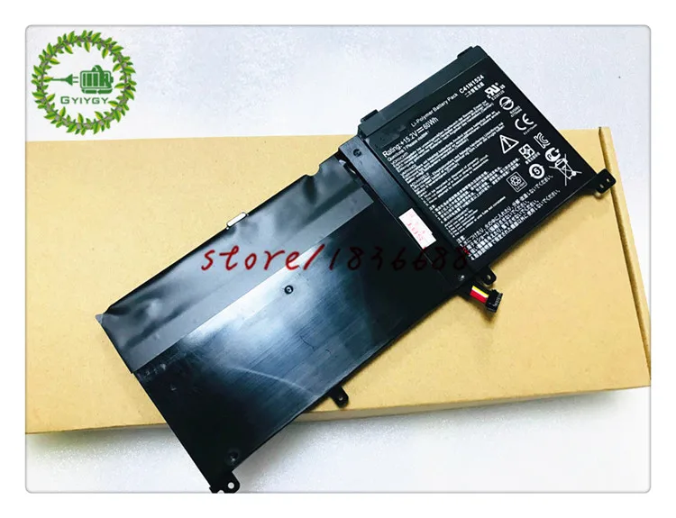 Аккумулятор GYIYGY 15 2 в 60 Вт/ч C41N1524 для ноутбуков ASUS серии N501VW 2B|battery for asus|laptop battery
