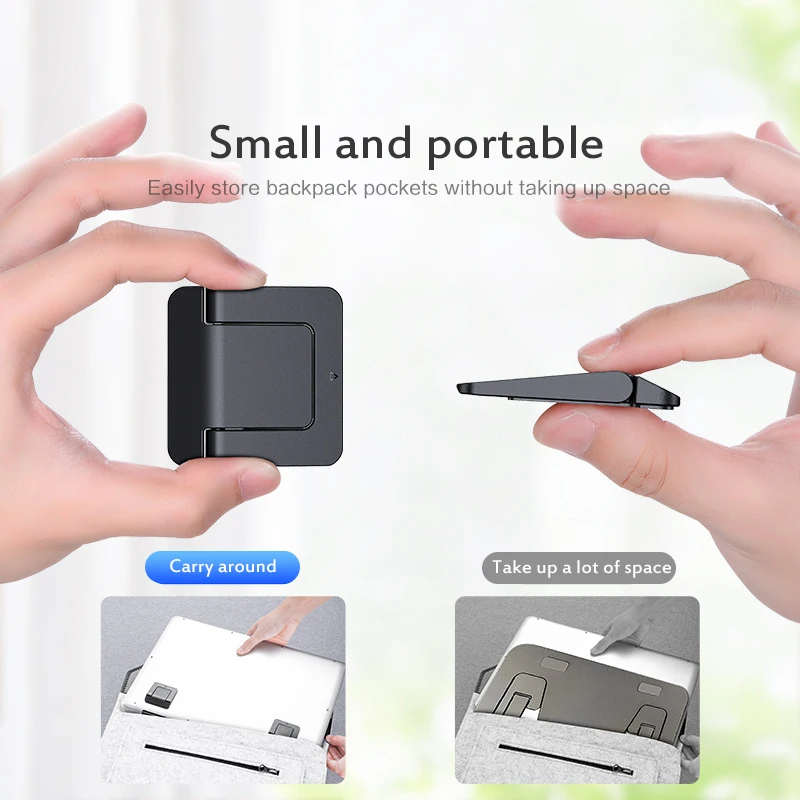 Универсальная подставка для ноутбука портативная охлаждающая Теплосберегающая