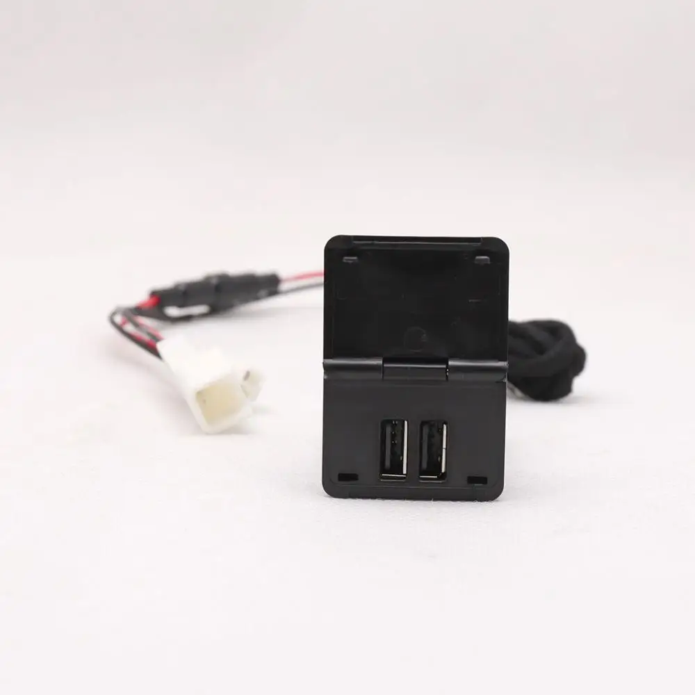 QC3.0 Quickcharge автомобильное зарядное устройство заднего сиденья двойной USB адаптер