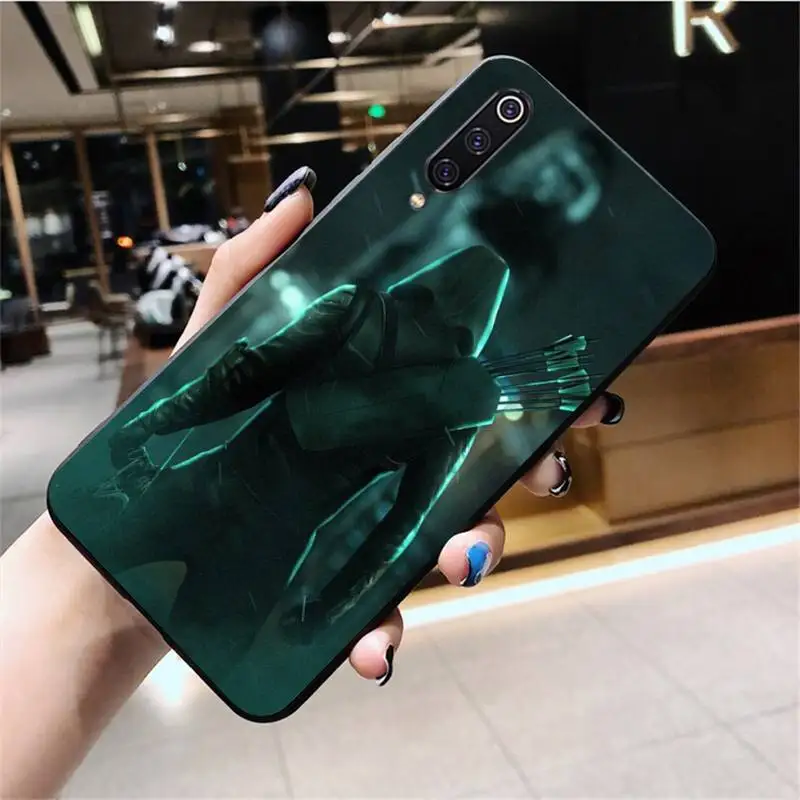 CUTEWANAN American Tv Series Green Arrow Soft Silicone Black Phone Case for Huawei Honor 30 20 10 9 8 8x 8c v30 Lite view pro | Мобильные