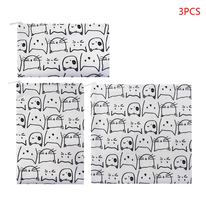 

Waterproof Reusable Snack Bags Eco-friendly Bread Sandwich Food Storage Pouch 53CB