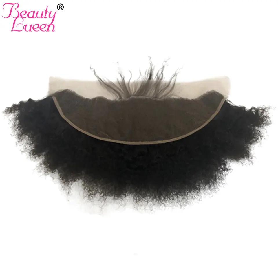 Афро кудрявые пряди с фронтальной свободной частью бразильские человеческие