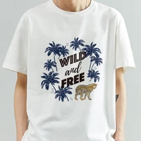 wild and free vintage t shirt classic punk style vetement femme snowy white fancy man women tops back to school dames kleding