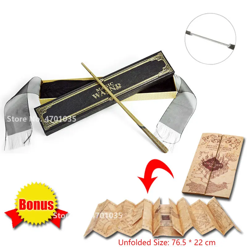 Волшебные палочки с металлическим сердечником для косплея Дамблдора вольдемота