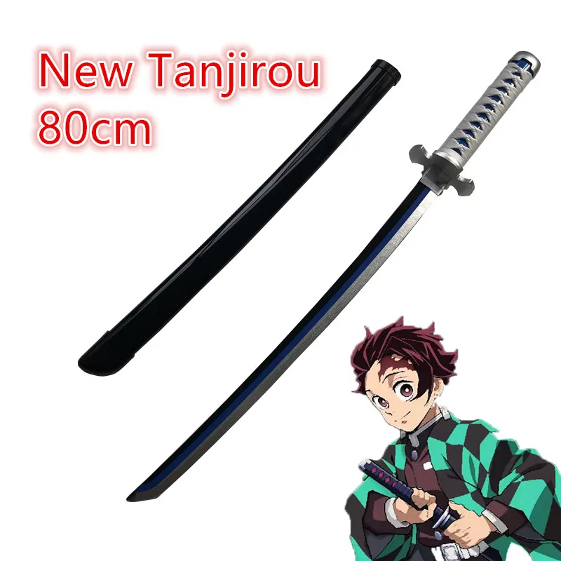Оружие для убийцы демонов 1:1 Rengoku Kyoujurou Fire White Sowrd Kimetsu no Yaiba Косплей ниндзя нож