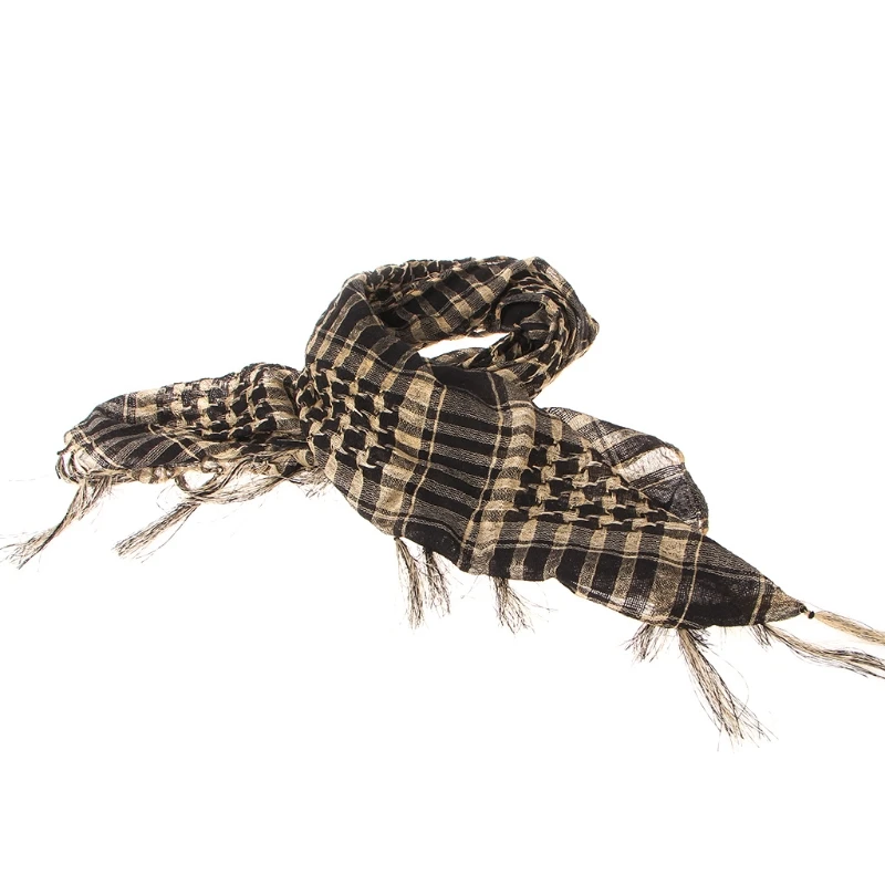 Военный Тактический Keffiyeh Шарф в арабском стиле Охота Велоспорт шаль головной убор Армейский Камуфляж Y51D
