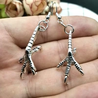 gothic witch retro and eagle claw earrings animal claw charm personalized jewelry new fashion party gifts for women