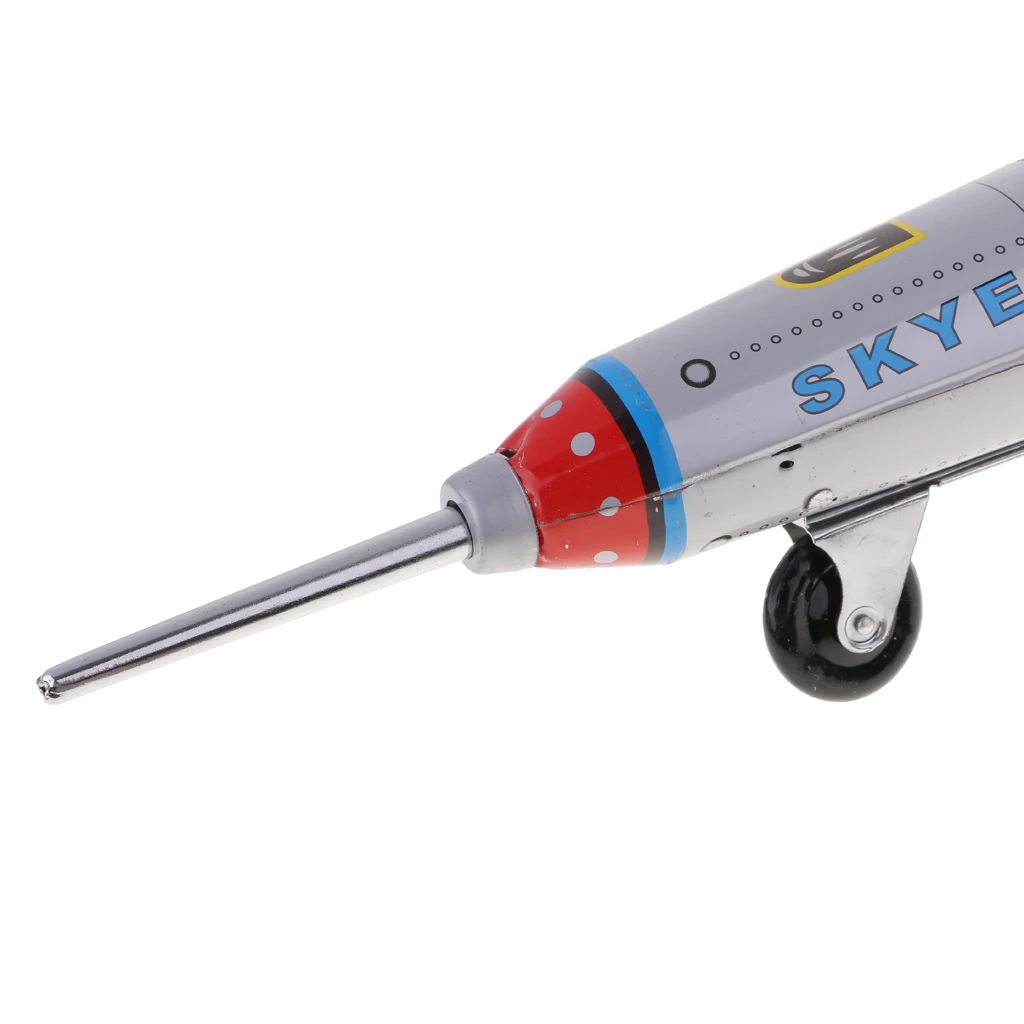 Оловянная игрушка с фрикционным приводом космическая Sky Express коллекционный