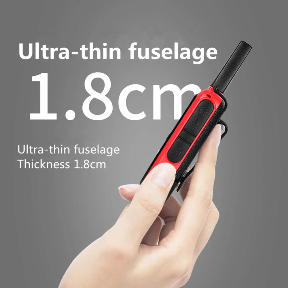 2 шт Мини Портативная портативная рация 8 Вт высокомощный двухсторонний