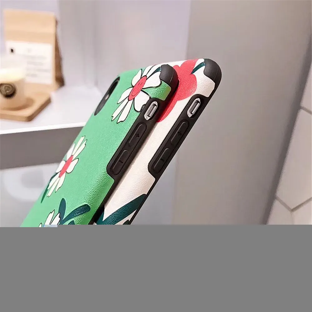 Lovebay Маргаритка акварельный цветок чехол для iPhone X XR XS Max 6 6S 7 8 Plus Ретро кактус