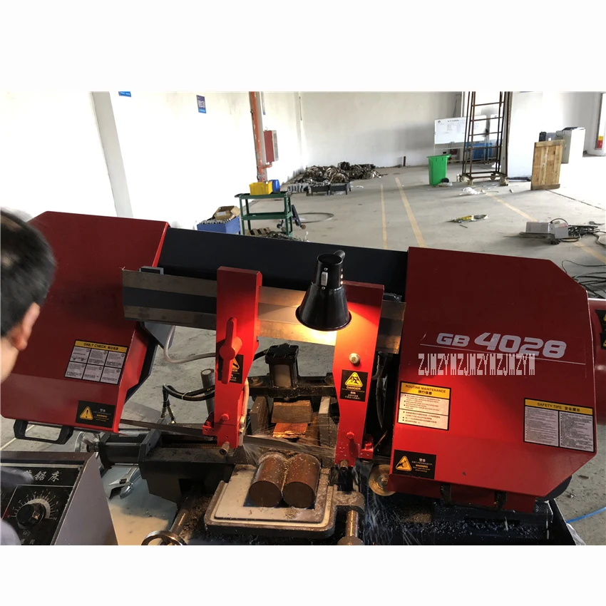 GB4028 Semi-automatic Horizontal Metal Band Sawing Machine High-quality Saw Cutting 380V 2.2KW (400*280mm) | Инструменты