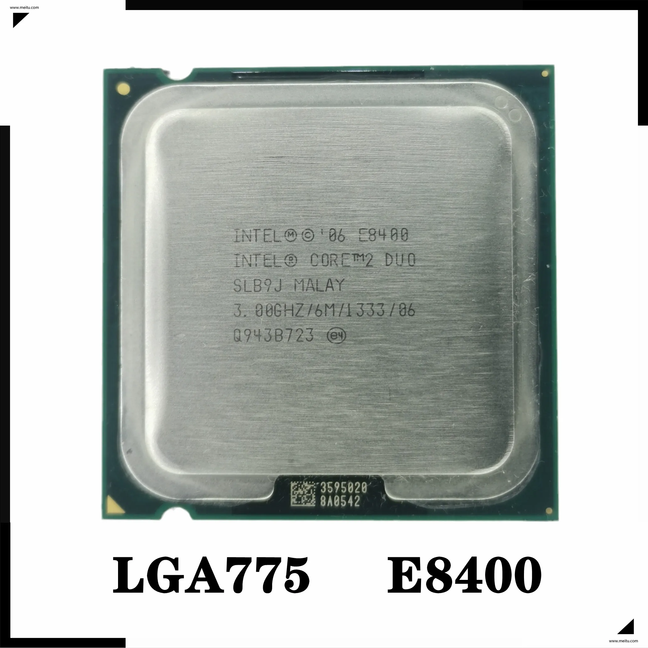100% рабочий десктопный процессор 2 Duo E8400 3 0 ГГц 6M 1333 МГц двухъядерный Socket 775 |
