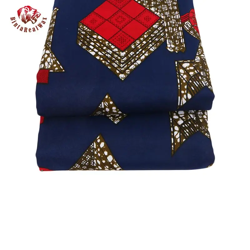 Африканский полиэстер воск принты ткань Анкара Новое Bintareal высокое качество