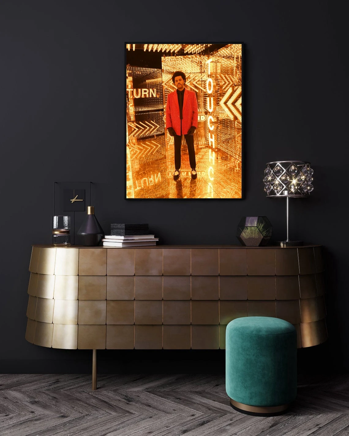 Плакат The Weeknd Superbowl для дома настенная живопись (без рамки)