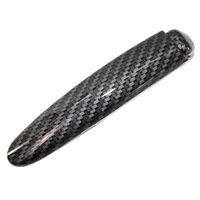 carbon fiber car handbrake cover grip handle protective cover trim styling decor replacement for honda civic 2006 2011