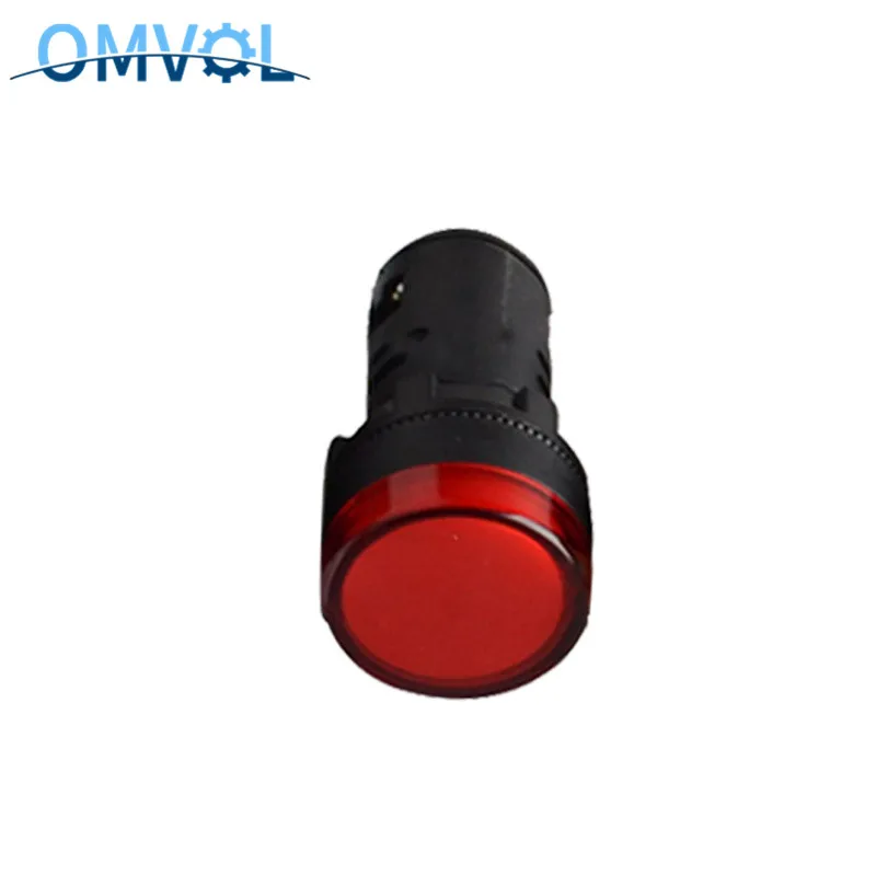 22 мм светодиод для монтажа на панель индикатор питания сигнальная лампа работает