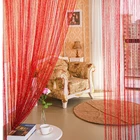 Серебряная Веревка, занавеска со вспышкой, блестящая веревка с бахромой, занавеска на окно, разделитель комнаты, подвесная дверь