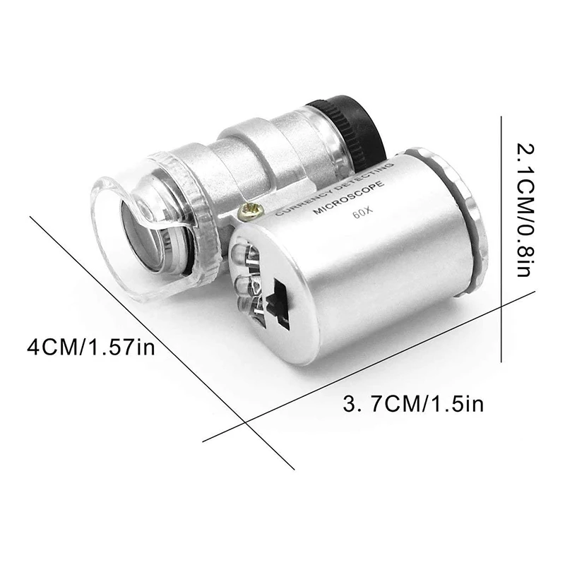 

Diamond Tester Pen, High Accuracy Jewelry Diamond Tester+60X Mini LED Magnifying, Professional Diamond Selector