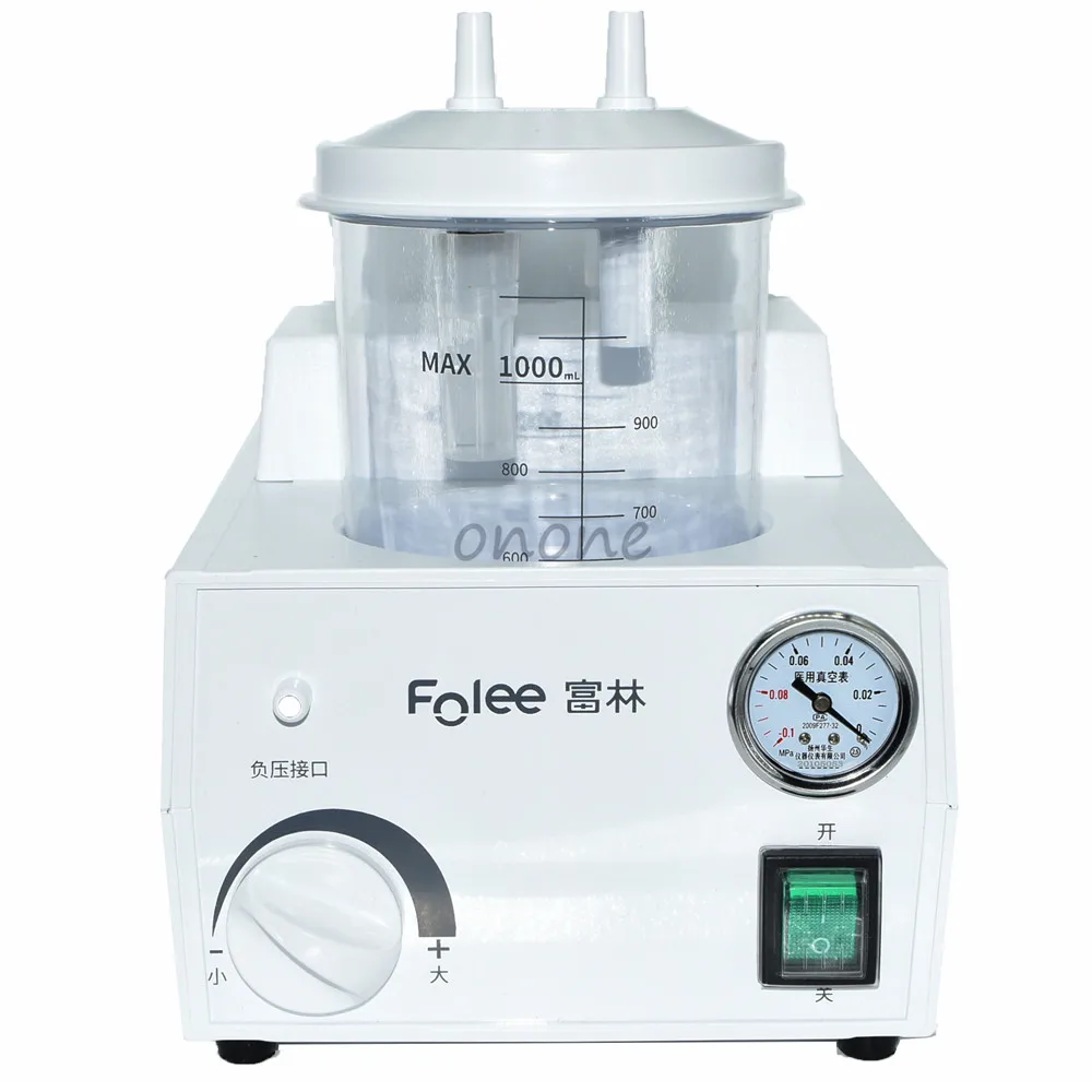 

Portable Dental Vacuum Phlegm Suction Unit Electric Sputum Aspirator Device