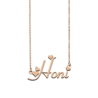 honi name necklace custom name necklace for women girls best friends birthday wedding christmas mother days gift