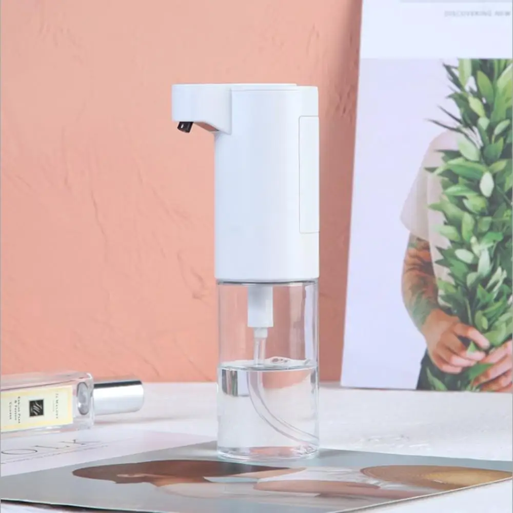

New Mini Soap Dispenser Transparent Intelligent Automatic Sensor Soap Dispenser Infrared Sensor Bubble Washing Hands