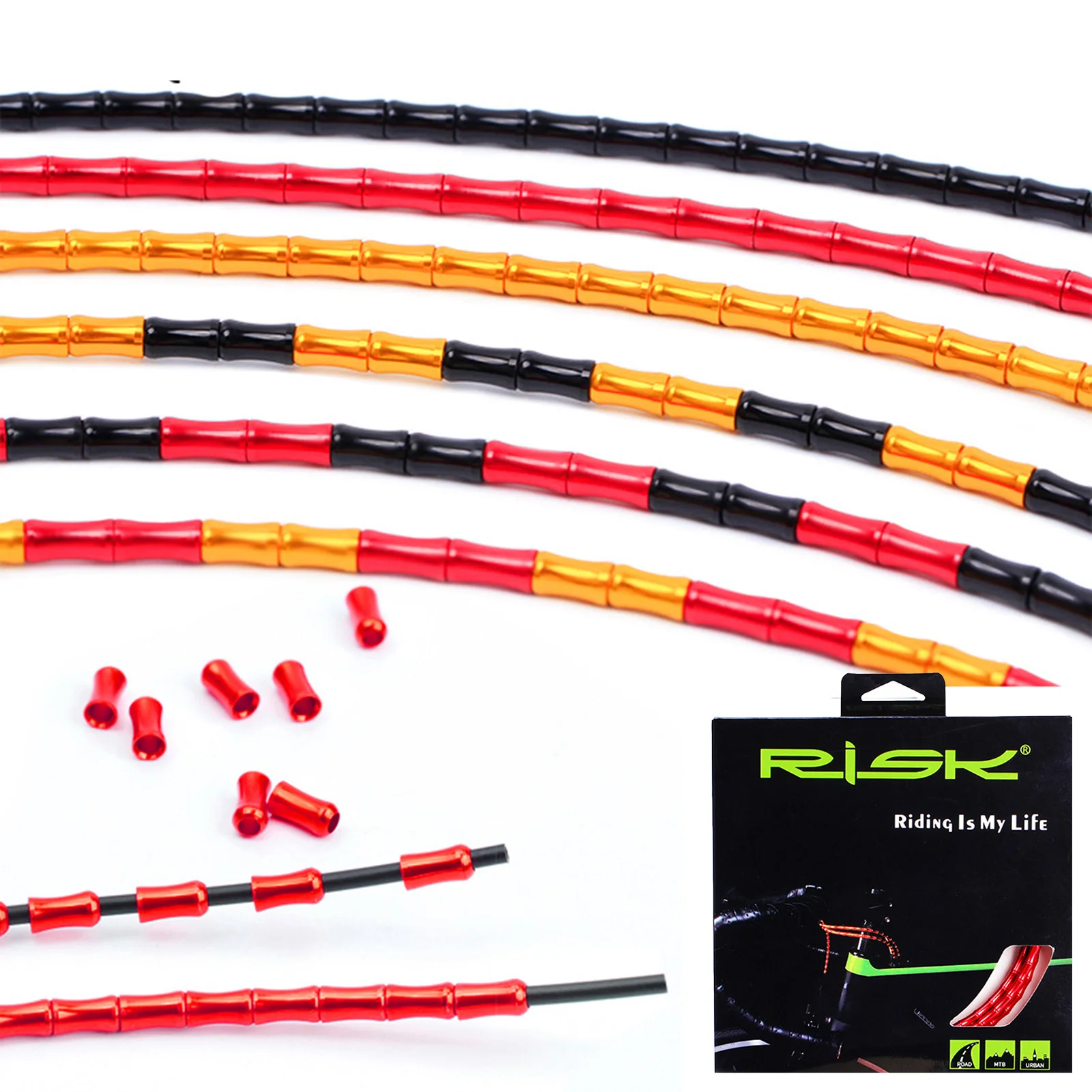 

Bike Brake Shift Cable Set MTB Bicycle Derailleur Brake Cable Variable Speed Brake For Mountain Road