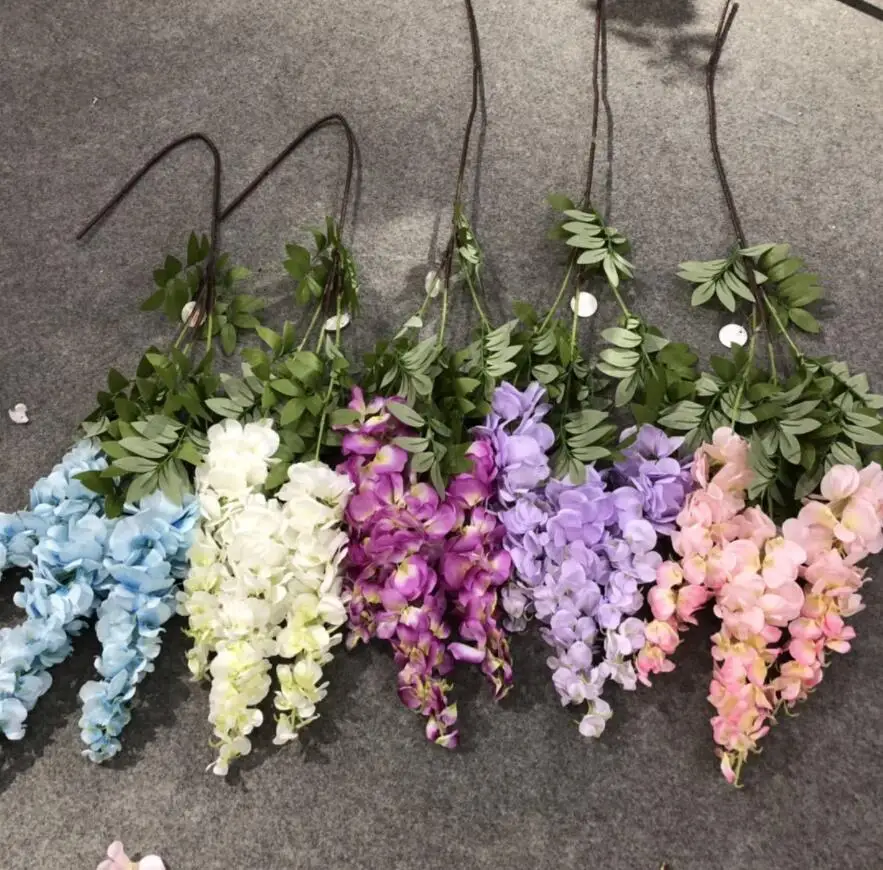 5 шт. подвесная искусственная Гортензия плюща гирлянда Виноградная лоза зелень