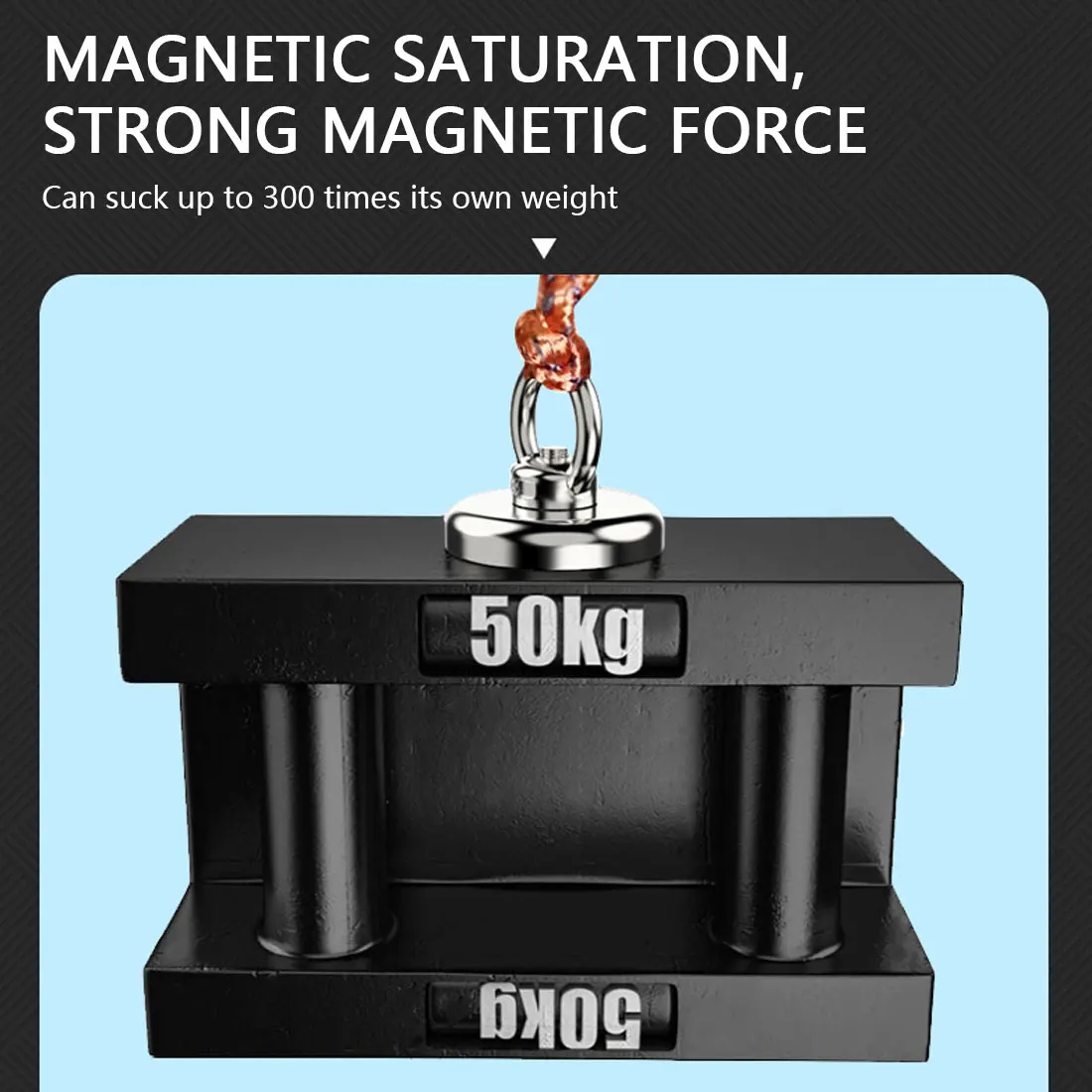 Сильный неодимовый магнит для Глубоководной Рыбалки держатель вытяжной с