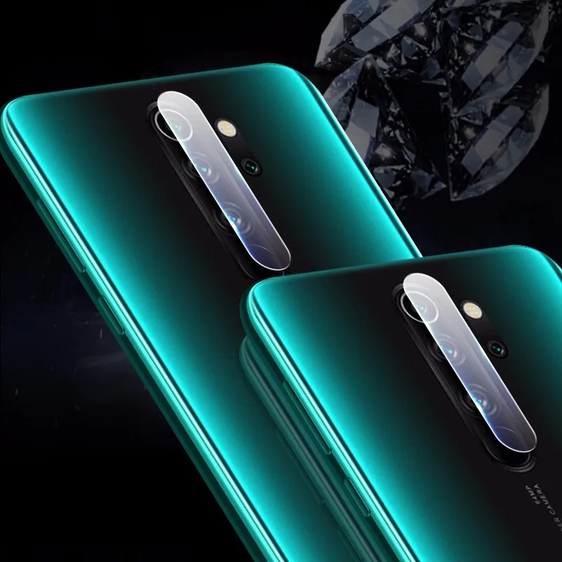2 в 1 камера Стекло Redmi Note 8 Pro 8T закаленное стекло для телефона Xiaomi Global Version Защитная
