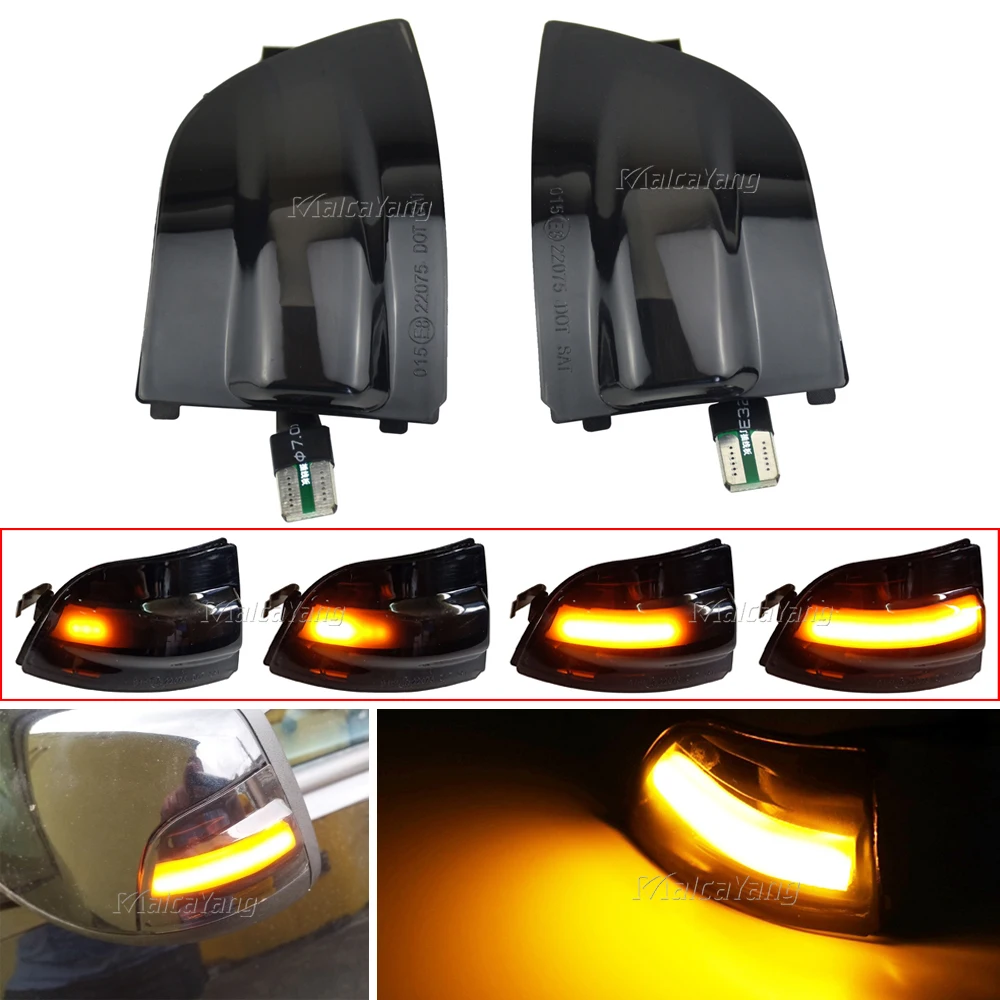 Светодиодный динамический сигнал поворота светильник сбоку для FORD Focus 2 MK2 2004 - 2008