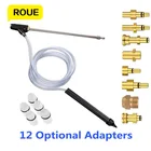 Комплект для мойки высокого давления, комплект для мойки, пескоструйной обработки, с быстроразъемным разъемом 14, керамическая насадка для Karcher K5K2K3K4K6K7,Lavor parkside,AR michelin,Nilfisk пескоструйный пистолет