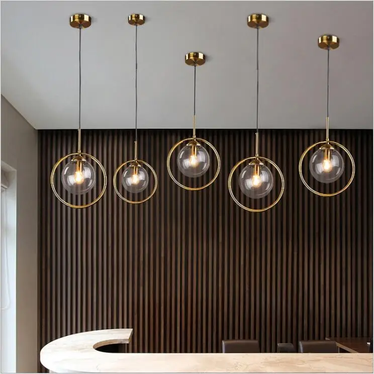 Скандинавские лампы Современная Минималистичная прикроватная люстра для