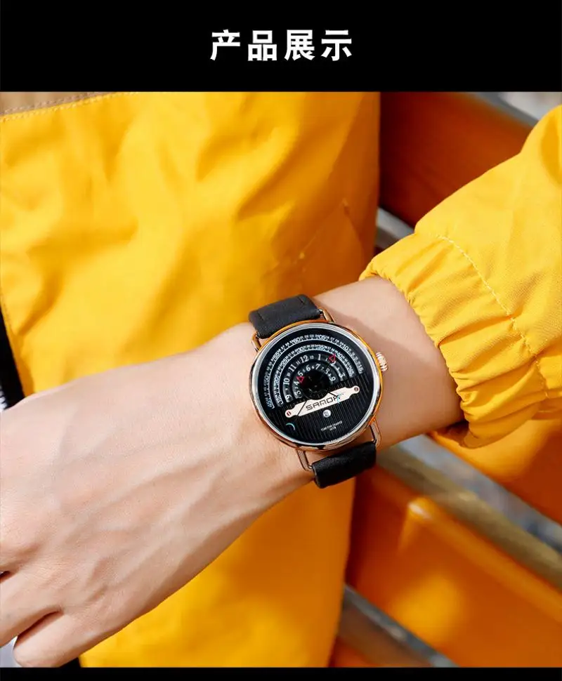 Часы мужские Новое поступление роскошные модные спортивные часы индивидуальные