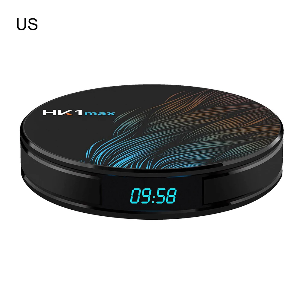 HK1 Max 4K HD двойной WiFi RK3328 4+ 64G тв приставка Смарт медиаплеер для Android 9,0 двухчастотный 5Gwifi плеер тв бокс