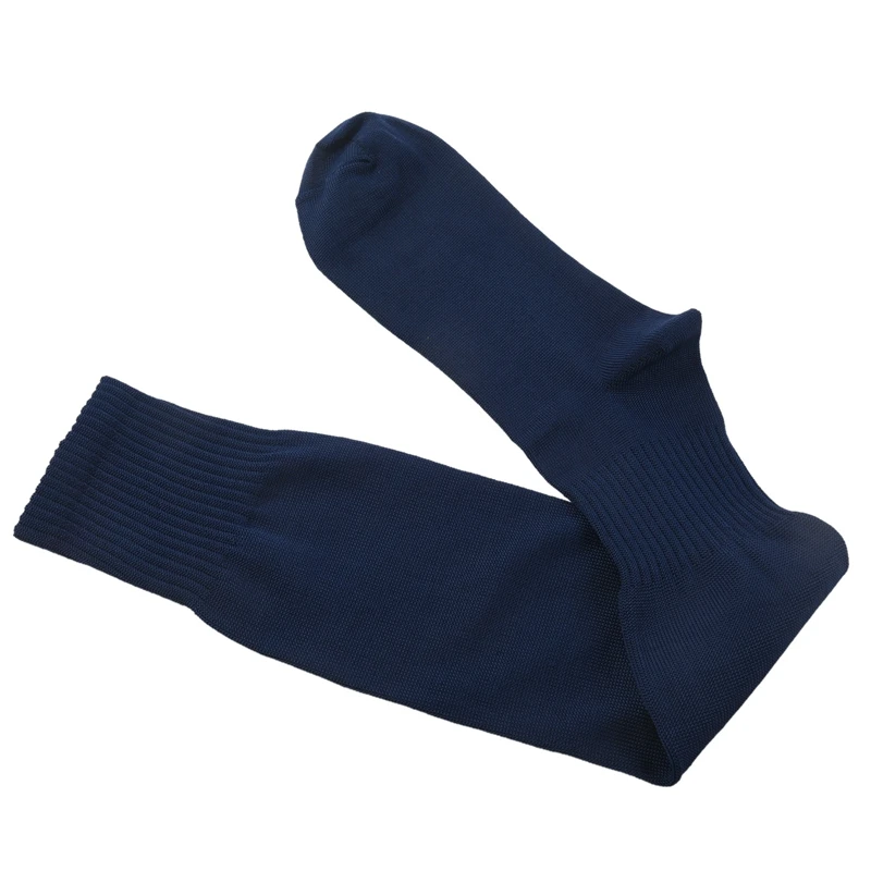 Мужские спортивные носки для бейсбола и хоккея Длинные высокие (темно синие)| |