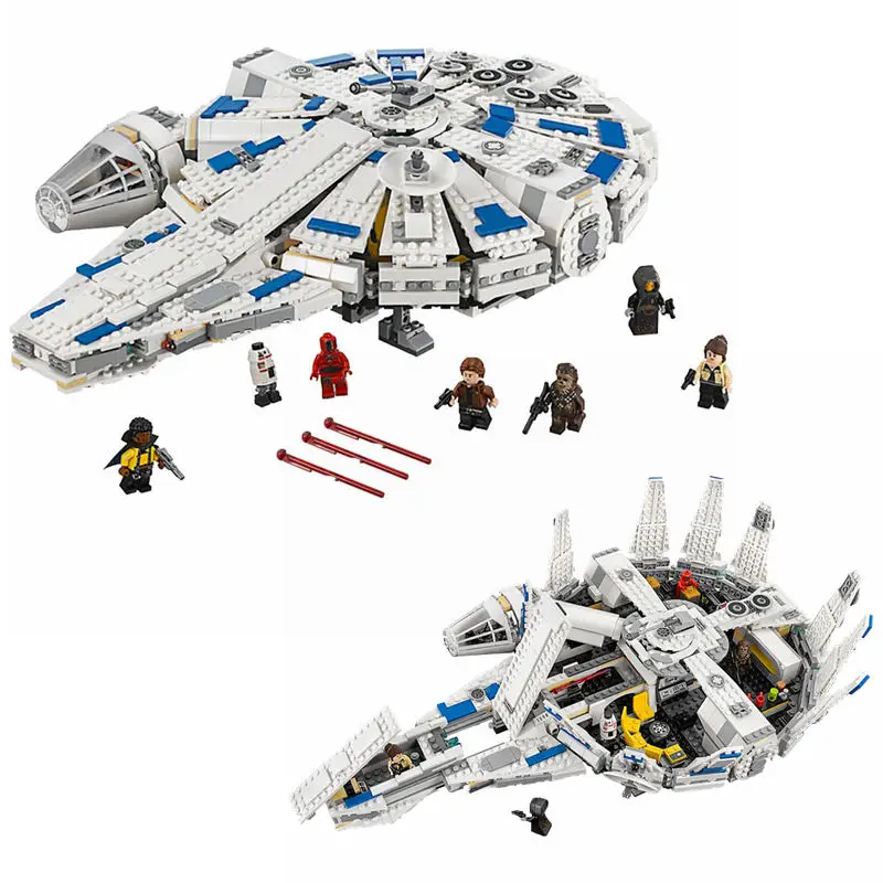 05142 Звездные войны фильм Kessel Run модель строительный блок игрушки совместимы с 75212 детский подарок