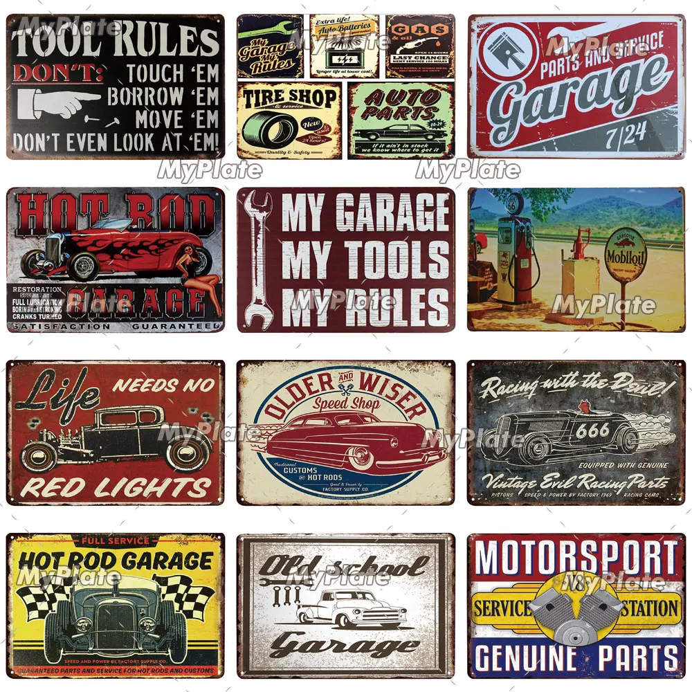 Моторное масло металлический знак винтажная табличка жестяная вывеска